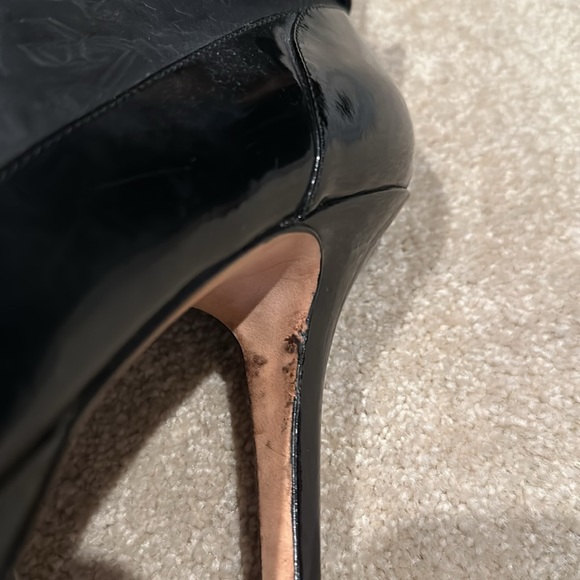 Black VELVET ANGELS booties size 39 GUC - Picture 7 of 10